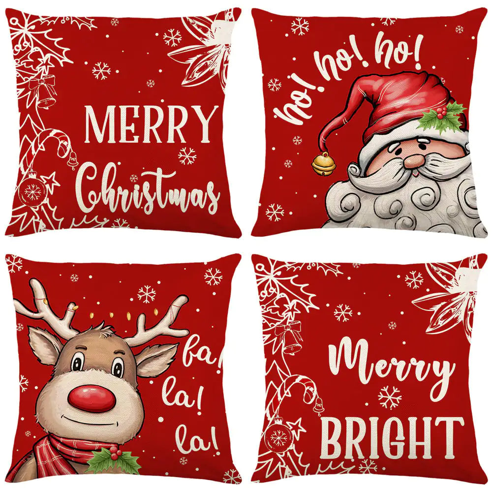 Nordic Christmas Pillow Cover