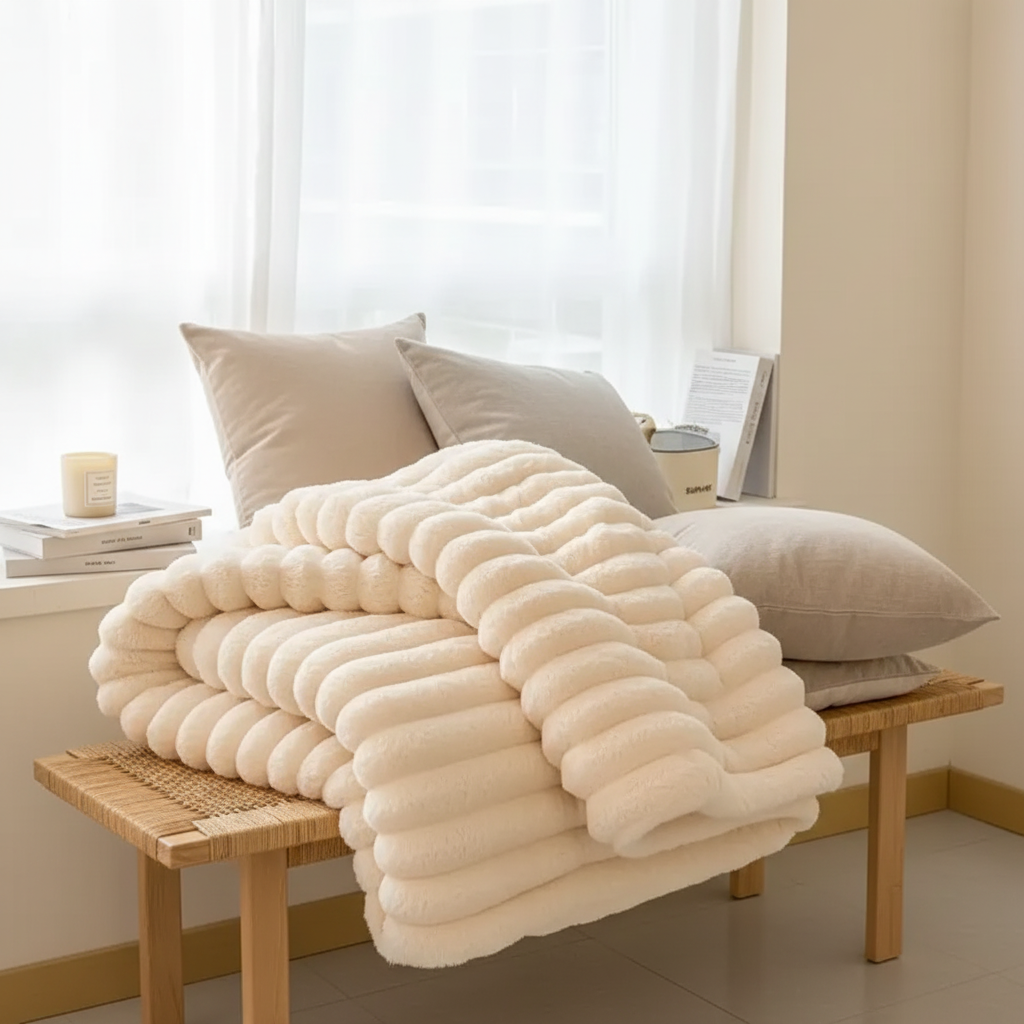 The Luxe Fur Throw