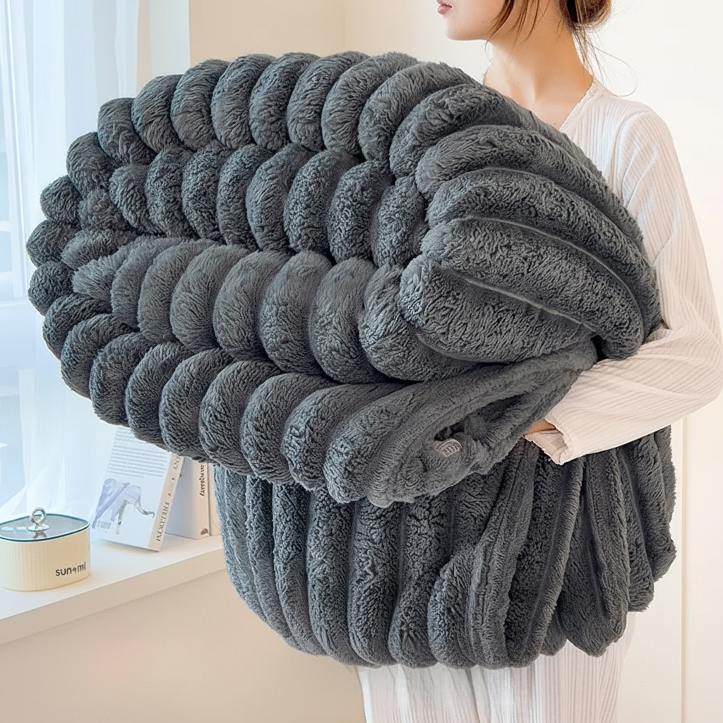 The Luxe Fur Throw