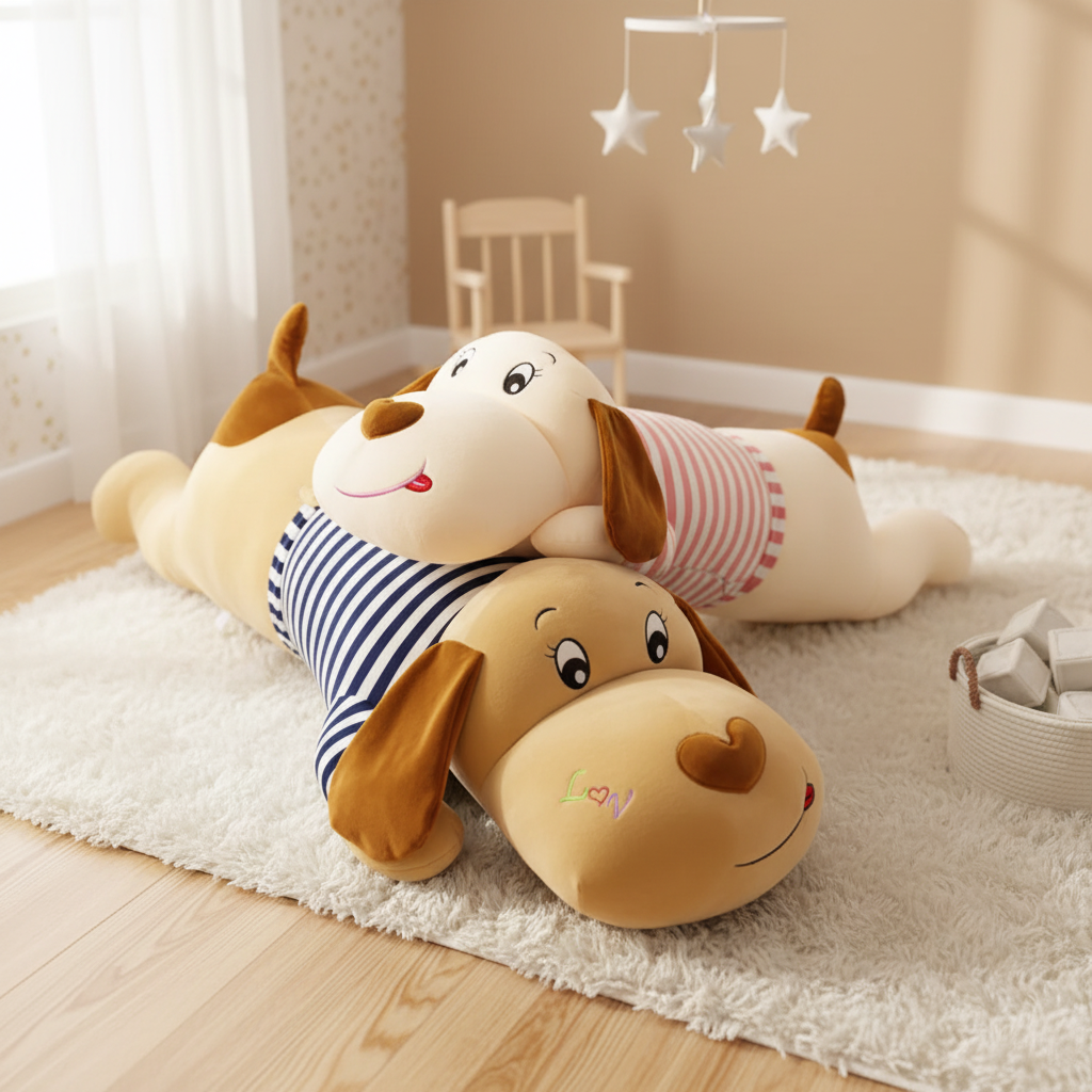 CuddleSoft Puppy Pillow