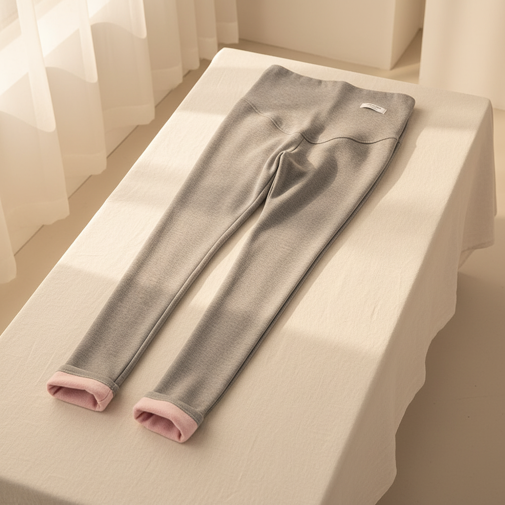 Cozy Velvet Maternity Leggings