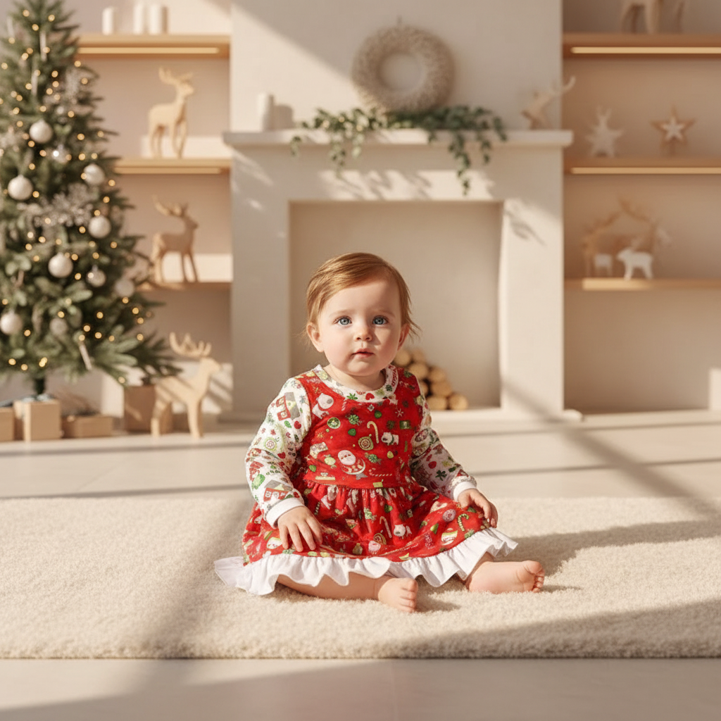 Holiday Magic Baby Dress