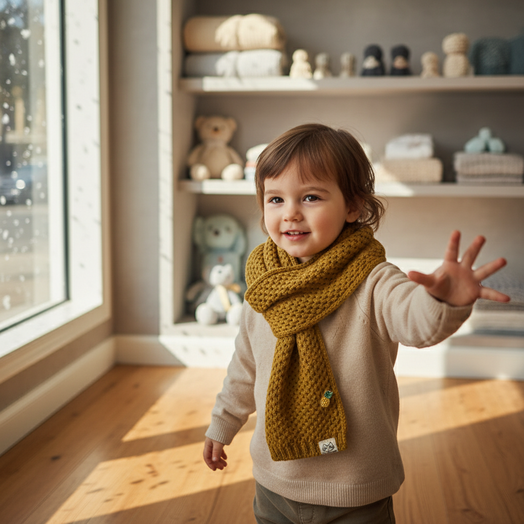 Cozy Kids Winter Scarf