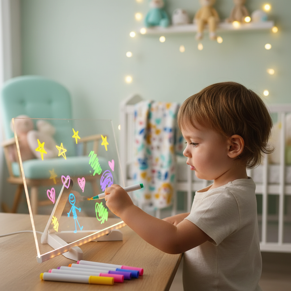 Light Up Acrylic Message Board