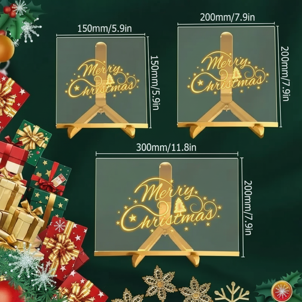 Light Up Acrylic Message Board