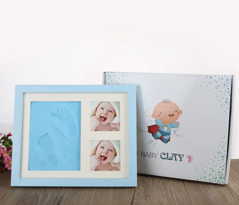 The Memory Frame – Baby Hand & Footprint Kit